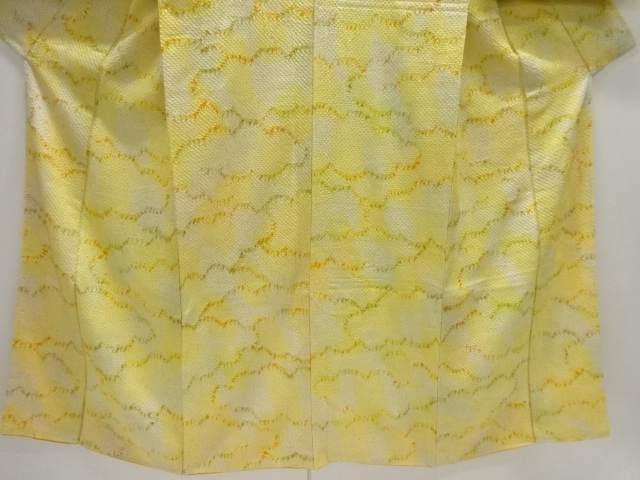  本総絞り雲模様小紋着物